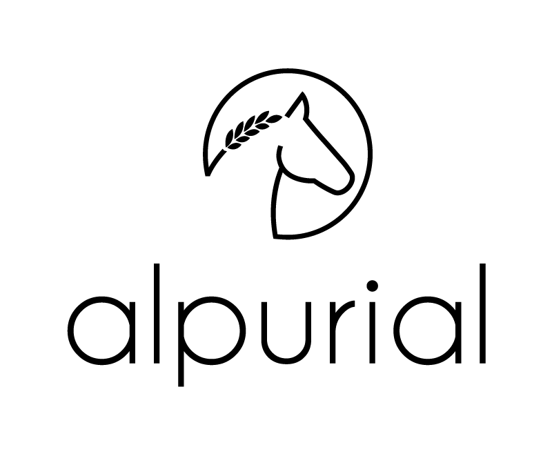 Alpurial Logo schwarz